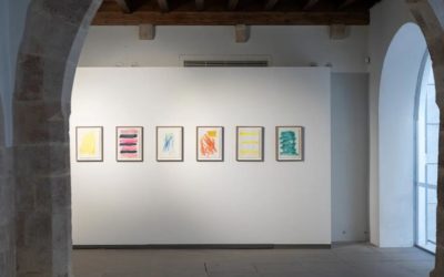 ‘Untdelemn’, de Rebeca Plana: pintura en acción en la Chirivella Soriano. (ABC Cultural)