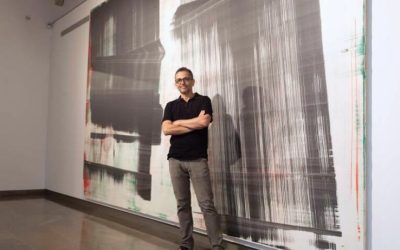 ‘Sergio Barrera desenreda su ‘antigesto’ artístico en la Fundación Chirivella Soriano.’ (Valencia Plaza)