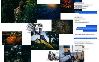 Premio World Press Photo Formato Abierto: ‘La guerra es un asunto personal’, Julia Kochetova. El proyecto combina el fotoperiodismo con el estilo documental de un diario personal para mostrar el conflicto de Ucrania.