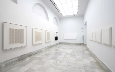 ‘Elena Asins. Estructura musical’ puede visitarse en el Museo de la Ciudad hasta el 22 de Marzo.
