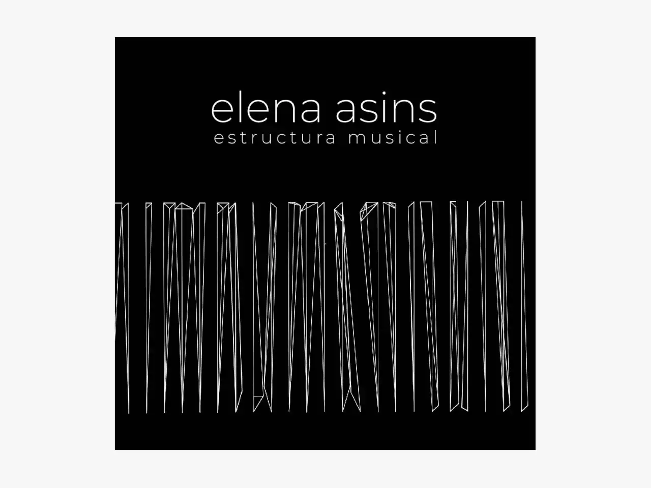 Elena Asins. Estructura musical